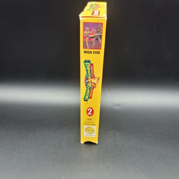 Mighty Morphin Power Rangers High Five VHS Tape Vintage 1993 Very Good VCR Video - Picture 7 of 8